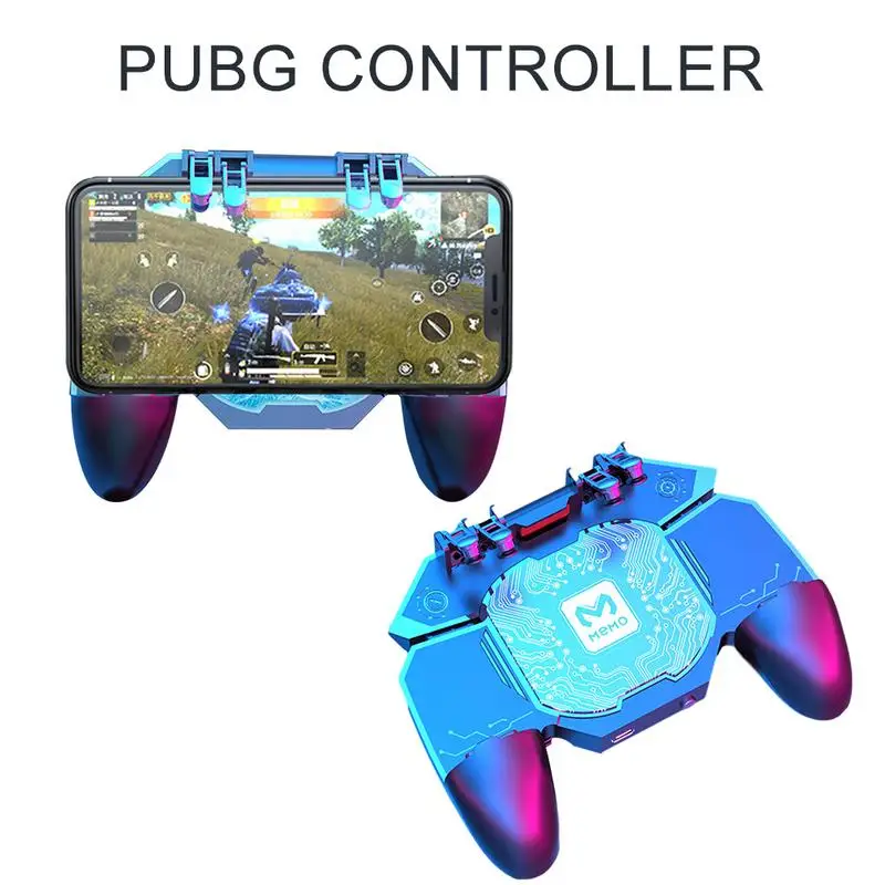

Mobile Phone Game Trigger Six-finger Joint Mobile Game Controller Built-in Battery Mobile Phone Artifact For Game streaming
