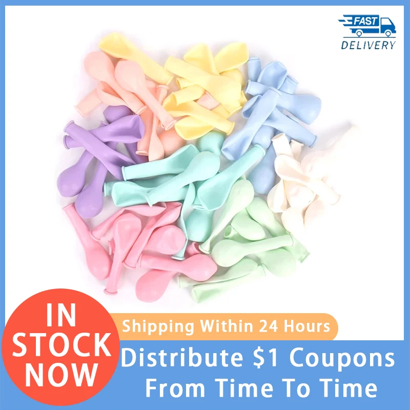 

25/50pcs 10inch Balloons Retro Dusty Pink Green Caramel Macarons Helium Globos Wedding Party Occasion Shower Birthday Decoration