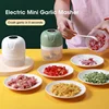 Electric Garlic Purer 250ML Mini Electric Garlic Chopper USB Charging Ginger Vegetable Cutter Food Chopper Kitchen Tools 2