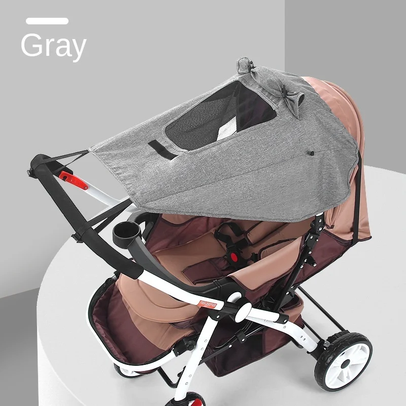 Baby Strollers expensive Sun Protection UV Protection Sunscreen Rain Cover High Landscape Two-way Stroller Sunshade Accessories best travel stroller for baby and toddler	 Baby Strollers