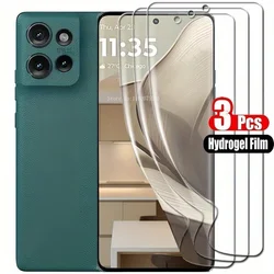 Triple - Pack HD Soft Hydrogel Film Screen Protector - Durable TPU Shield - Hydrogel Film