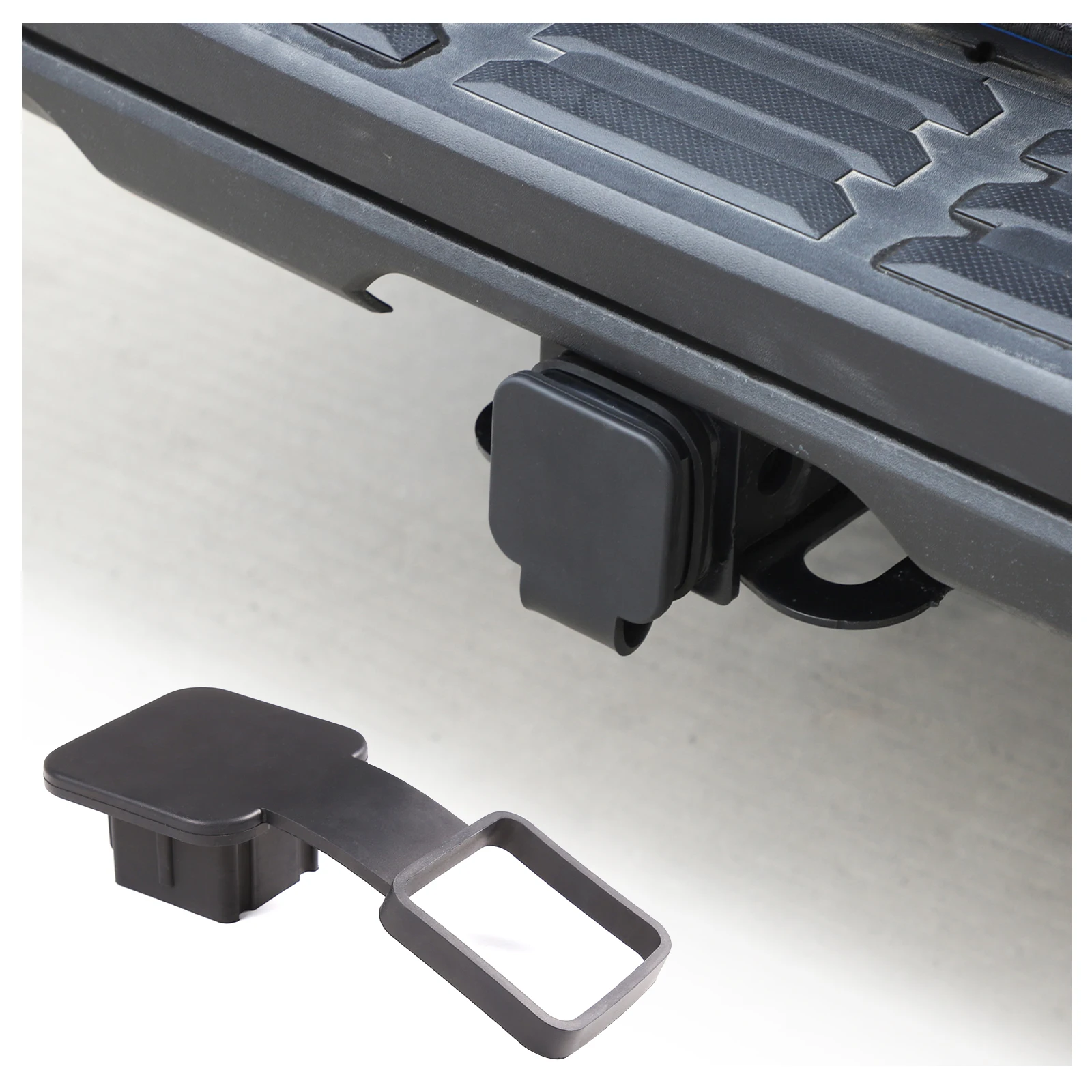 

For Toyota Tundra 2022-2023 Silica Gel Car Trailer Hitch Cover Plug Auto Trailer Hitch Receiver Cover Plug Caps Car Accessories