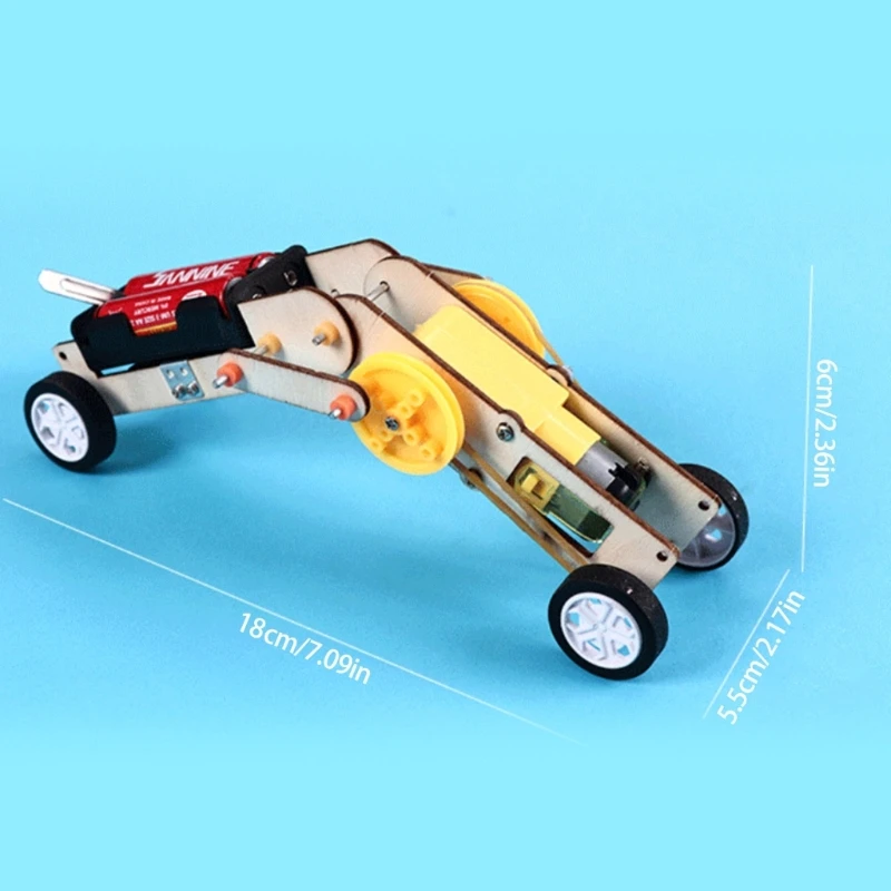 Child Science Educational Toy Worm Robot Toy Puzzle Assemble Student Science Physics Experiment Set educational toy physics experimental equipment