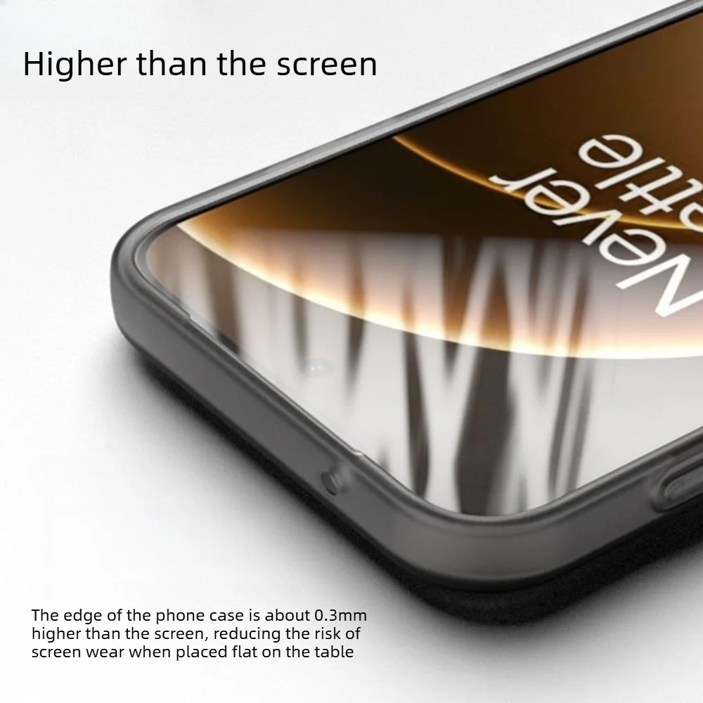 Enhanced Frosted Semi-Transparent Shockproof TPU Soft Phone Case with MagSafe Charging Compatibility