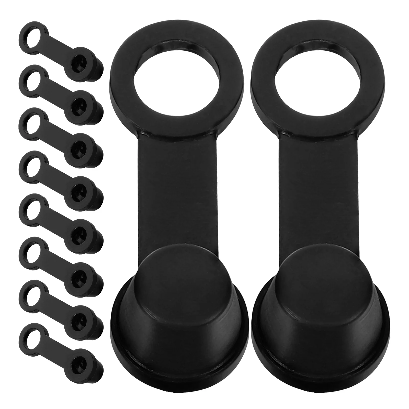 Caliper Dust Boot Brake Accessories Automotive Deflation System Grease Bleeder Caps Rubber 10 Pcs