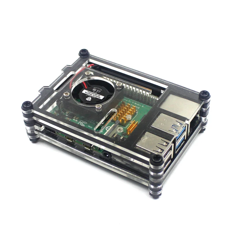 Raspberry Pi4 ModelB 4GB + ケース + カメラ camera-case-for-raspberry-pi-4