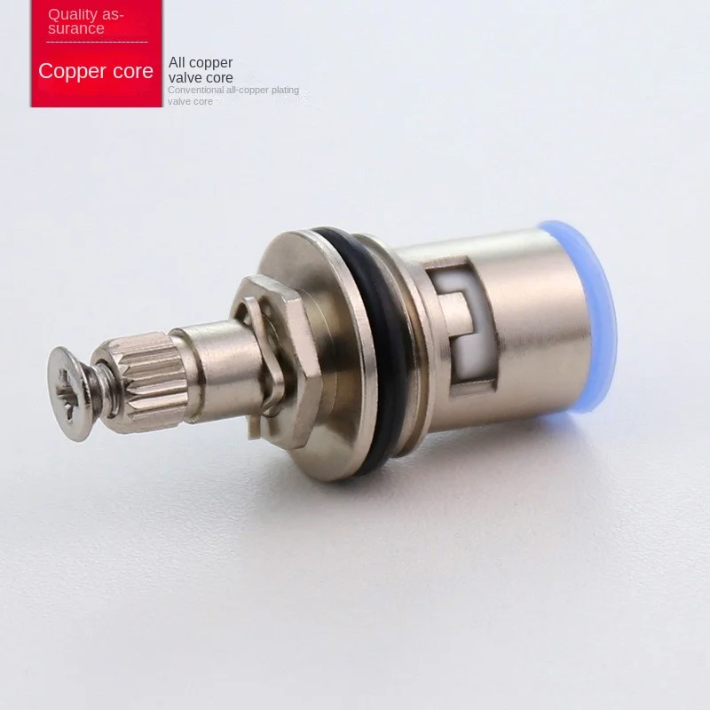 304 Stainless Steel 1/2" Replacement Ceramic Disc Tap Valve Quarter Turn Cartridges Bathroom Faucet Accessory Water Tap Valve