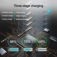 12V Motorcycle Battery Charger 1500mA Waterproof Automatic Battery Charging Tool Maintainer for Car Motorcycle Trickle Charger - Image 5