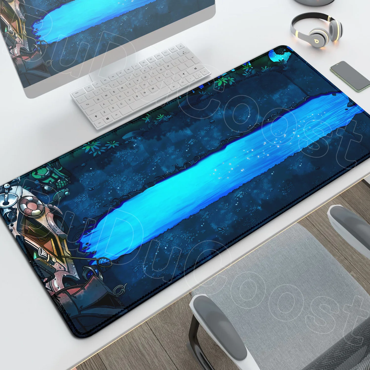 Enhanced Gaming Mouse Pad - Plants vs. Zombies HD Design, Non-slip, Thickened Rubber