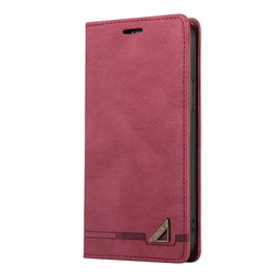 Leather Anti - Theft RFID Flip Cover Case for Samsung A16 4G 5G (Red)