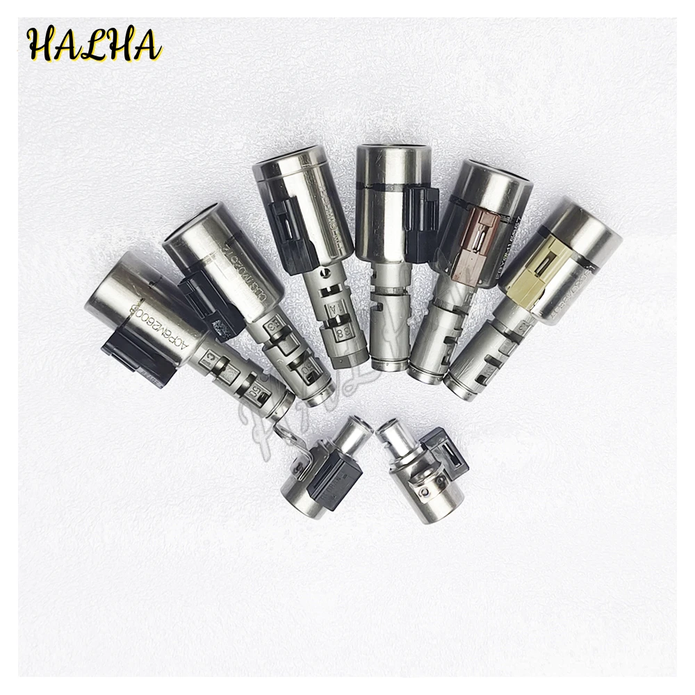 

09G TF60SN 6-Speed Transmission Solenoid Kit For VW Audi TT Golf Jetta Passat Sharran Touran Mini Skoda 2003-2011 8Pcs