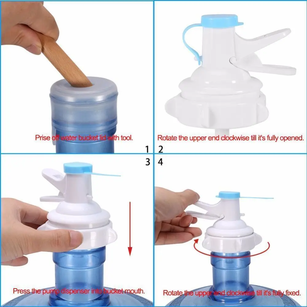 Portable Bucket Accessories Pump Spout Convenient Universal Dispenser Pump Practical Durable Drinking Tools
