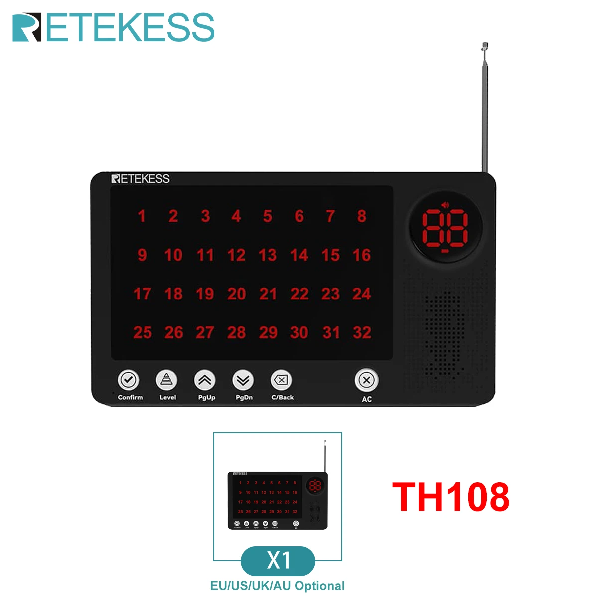 1 X Screen Receiver