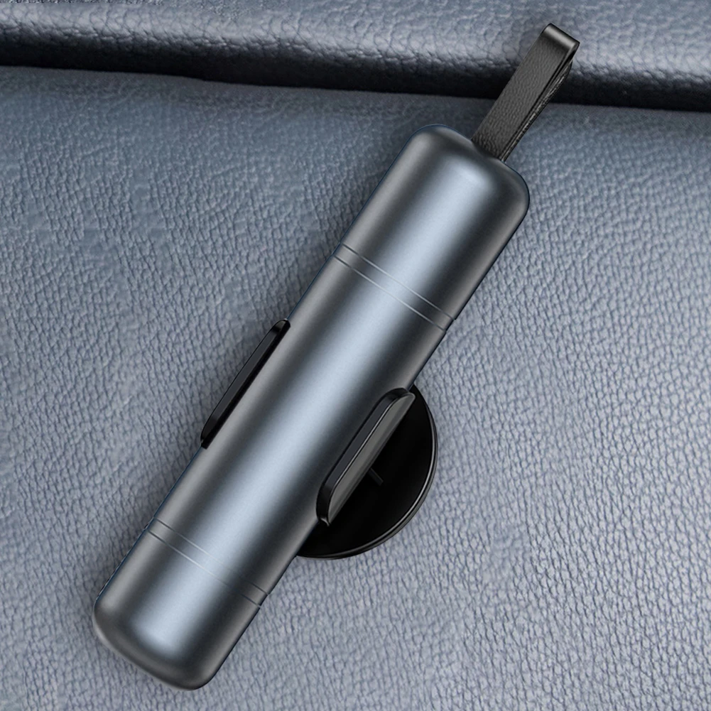 Car Safety Hammer Aluminum Alloy Auto Emergency Glass Window Breaker High Hardness Seat Belt Cutter Life-Saving Car Emergency