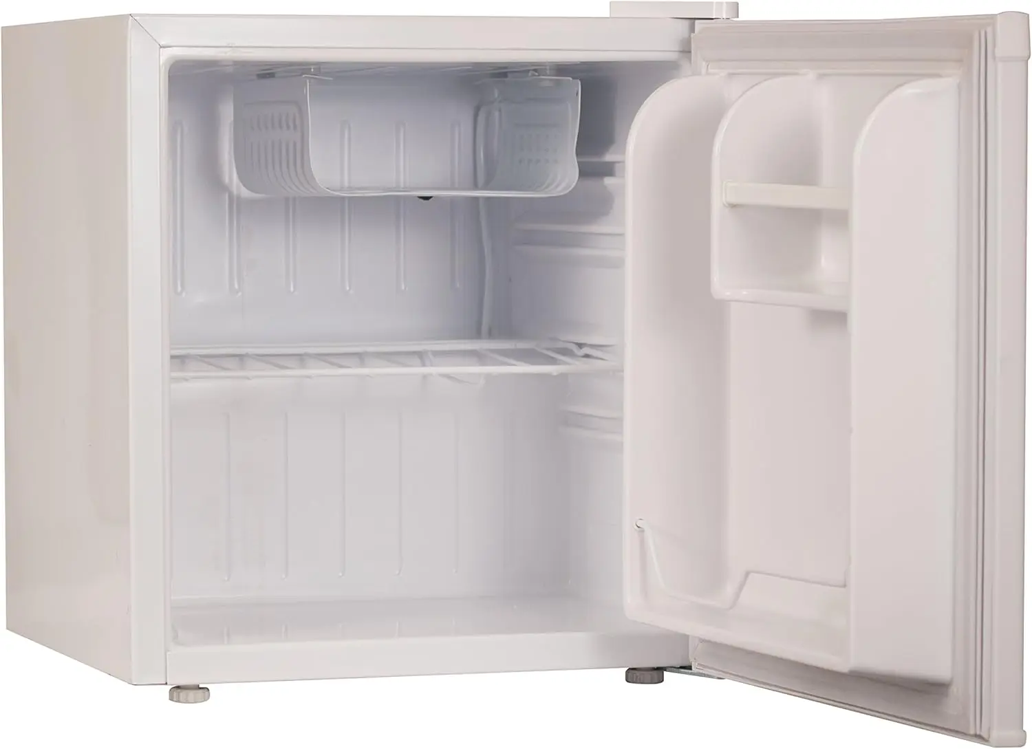 Compact Single Door Refrigerator and Freezer, 1.6 Cu. Ft. Mini Fridge, White