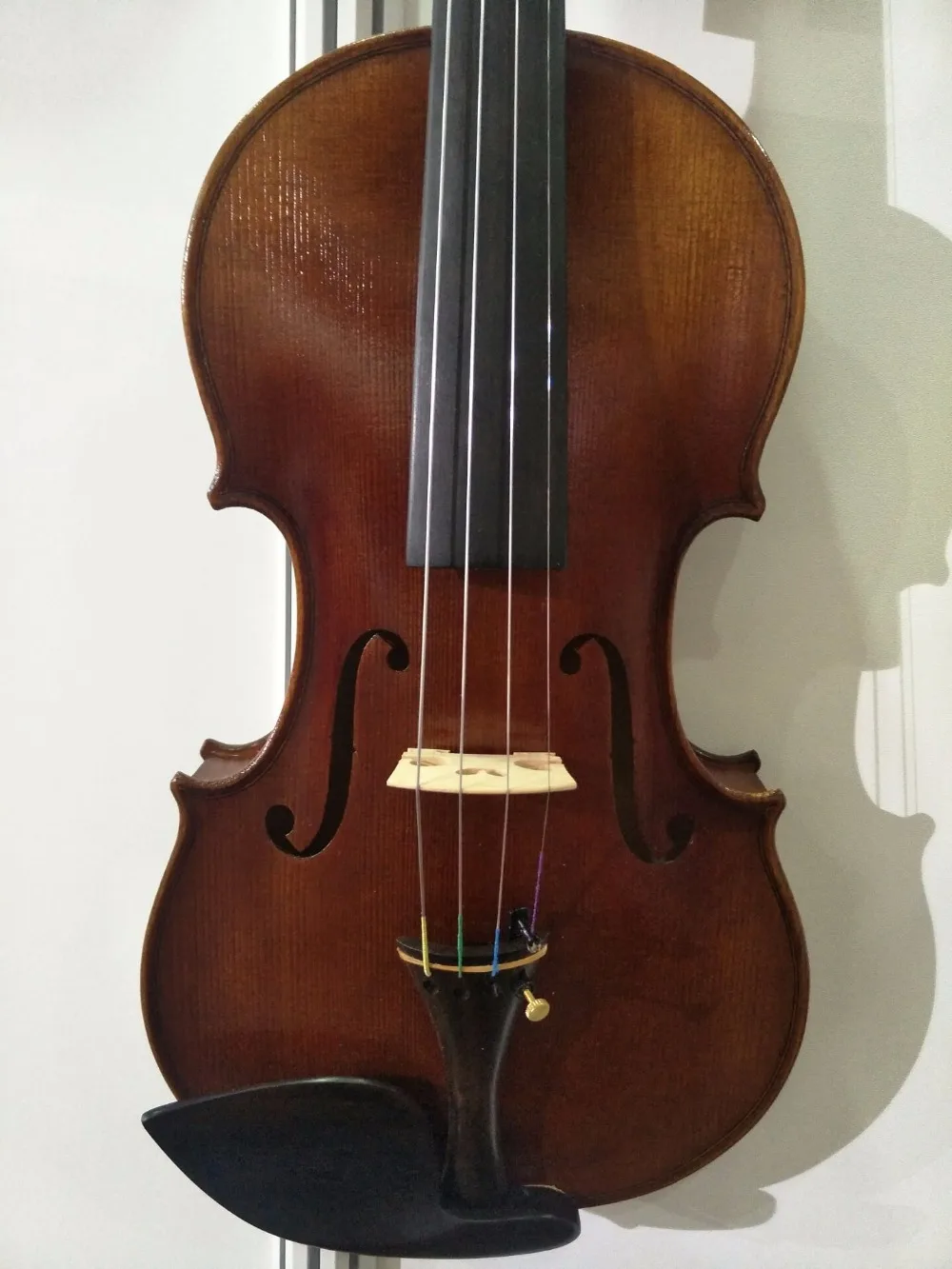 hand made Nice violin. maple back violin+bow +rectangular case+rosin