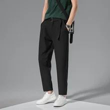 

Men's Pants Solid Color High Quality Casual Fashion Light Mature Style Spring And Summer Streetwear Best The New Listing