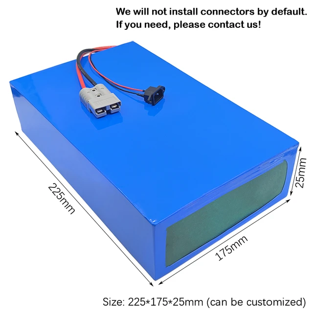 Great power 44.4V 6Ah lithium ion battery pack 12S2P electric