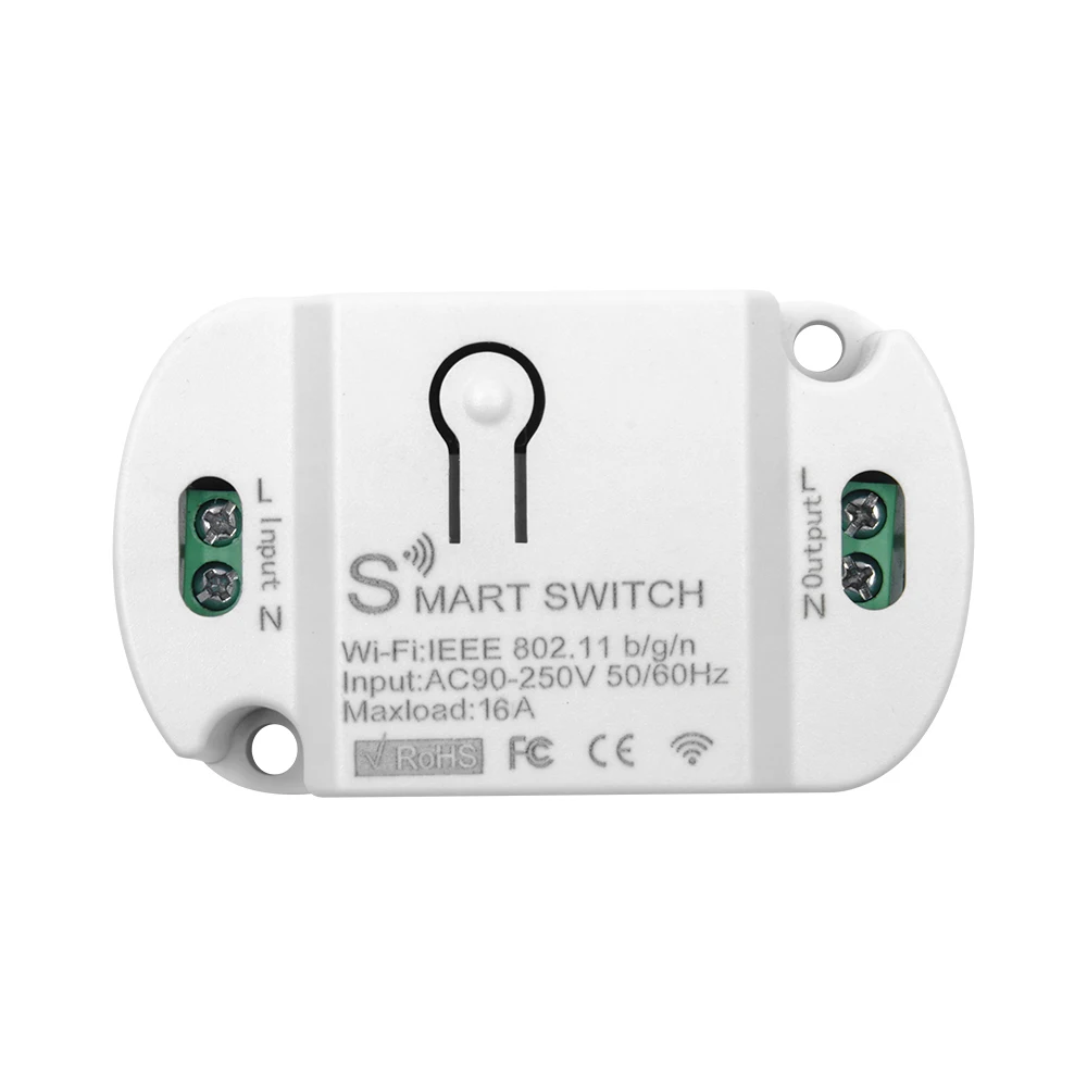 Tuya DIY WiFi Smart Light Switch Universal Breaker Timer Voice Control Via Alexa Google Home Smart Life APP Wireless Control New