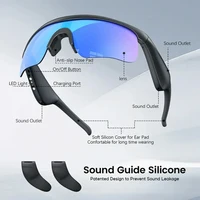 Smart Glasses Bluetooth Wearable Glasses Outdoor Sports Bike Riding Voice Navigation HD Calling Lens Anti Blue Light Sunglasses 6