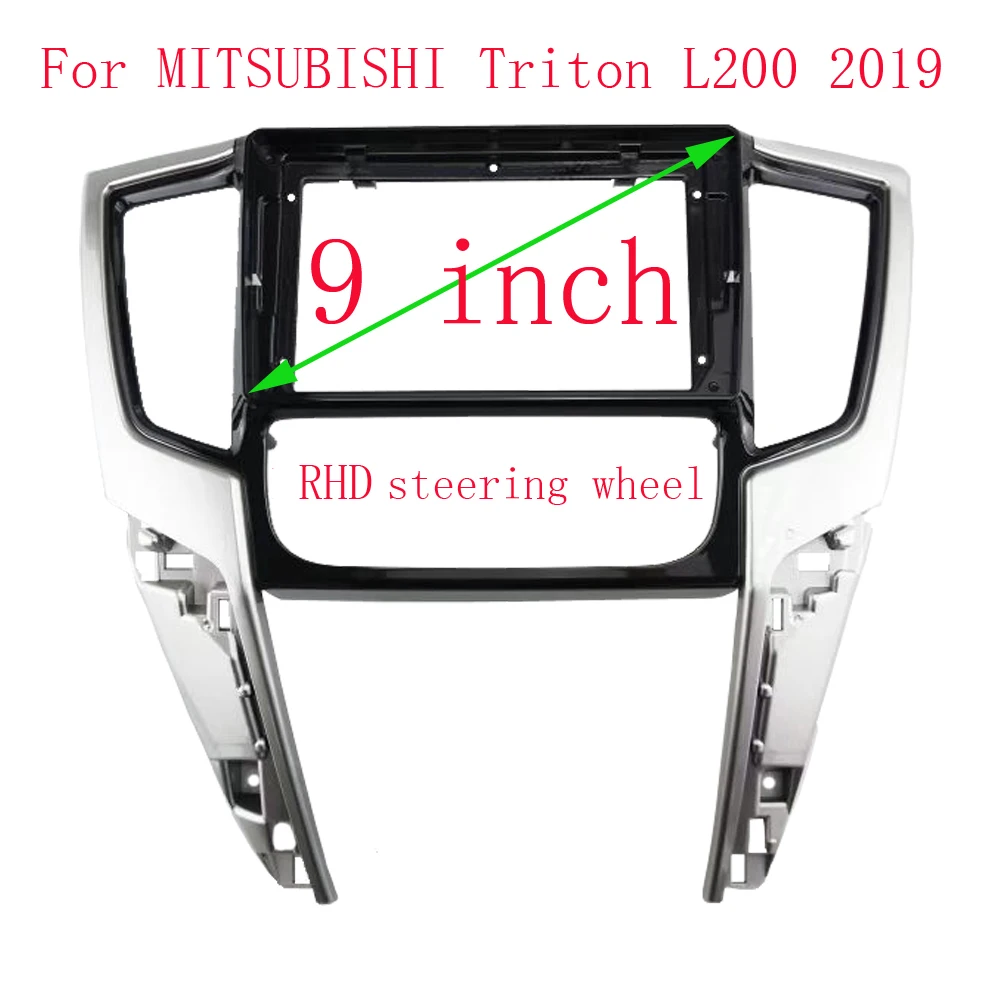 ڵ  ũ DVD þ  , MITSUBISHI Triton L200 2019 2 Din  ġ г  ŰƮ, 9 ġ