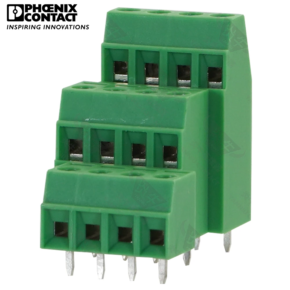 

1Pcs 3.81mm Original Genuine Phoenix Contact Connector PCB Screw Terminal Block 12 Pin Three Rows MK3DS 1 3.81 1727751 8A 160V