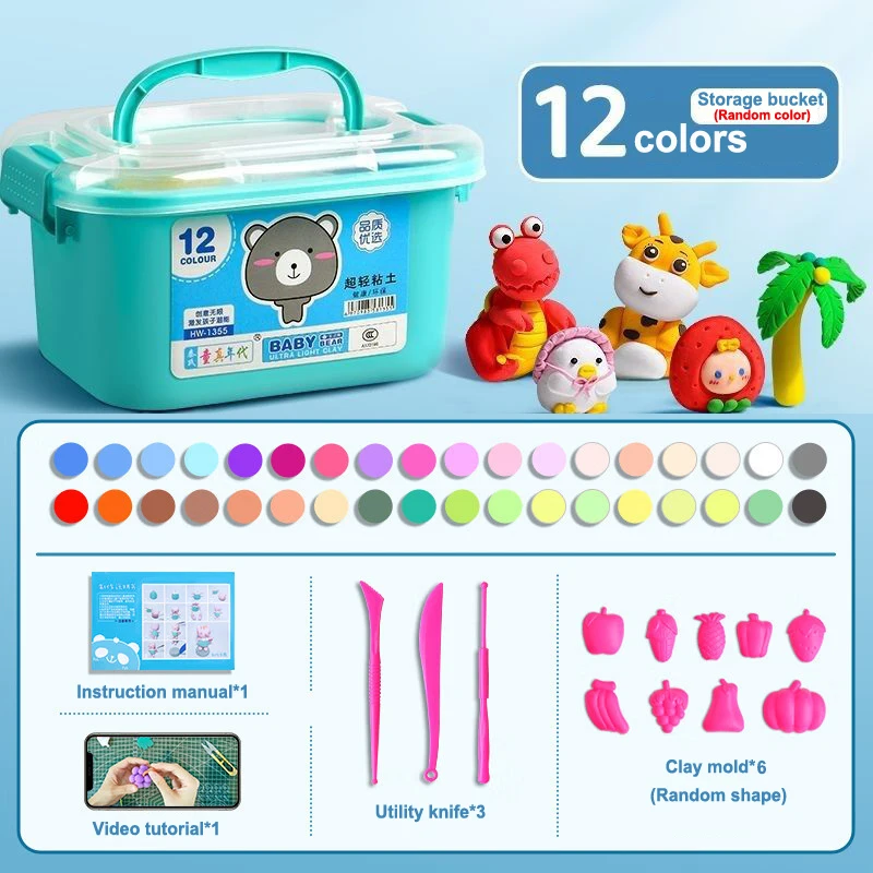 Juego De Arcilla No Tóxicos Para Niños