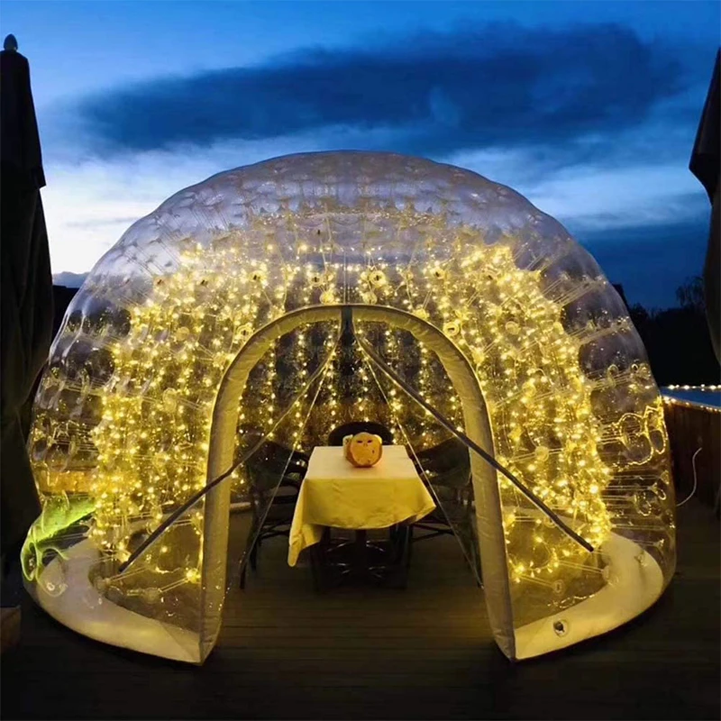 

3m Glamping Tent Luxury Hotel Resort Transparent Bubble Dome Tent