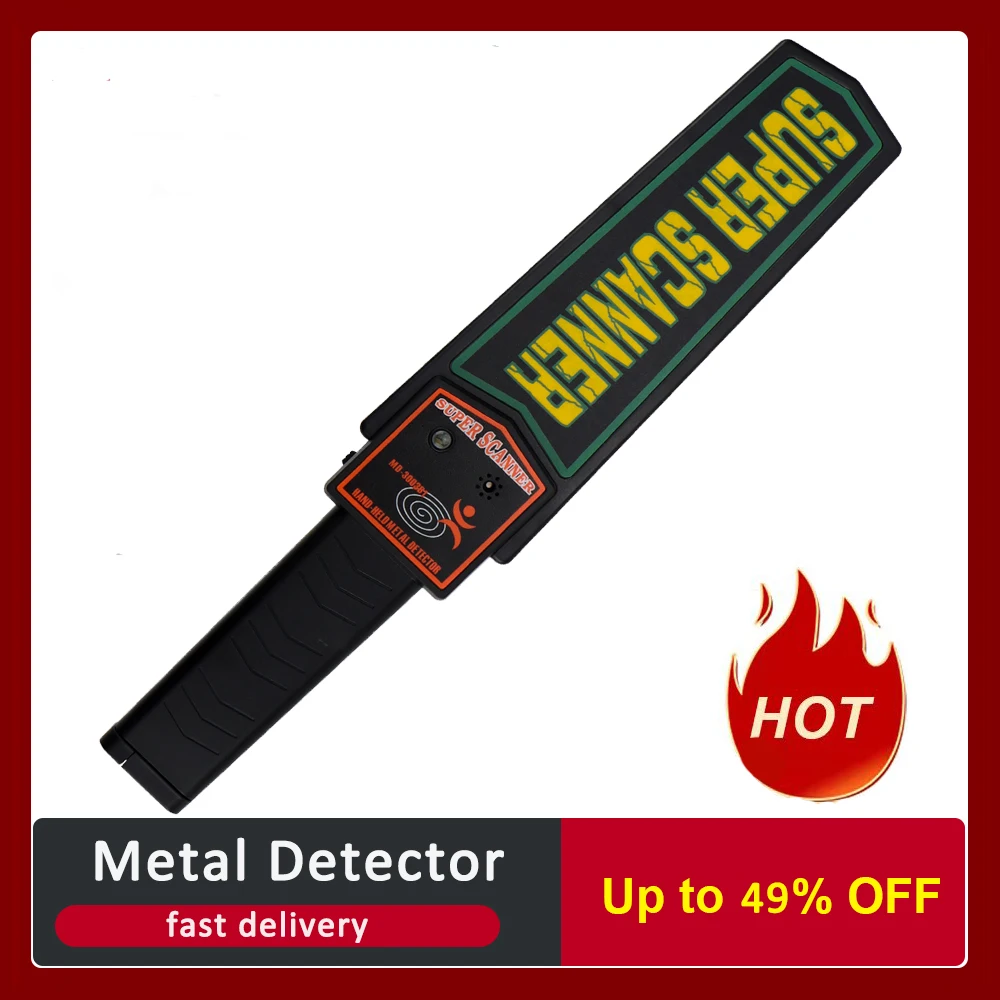 2023 Highperformance Hand Held Metal Detector Super Scanner High
