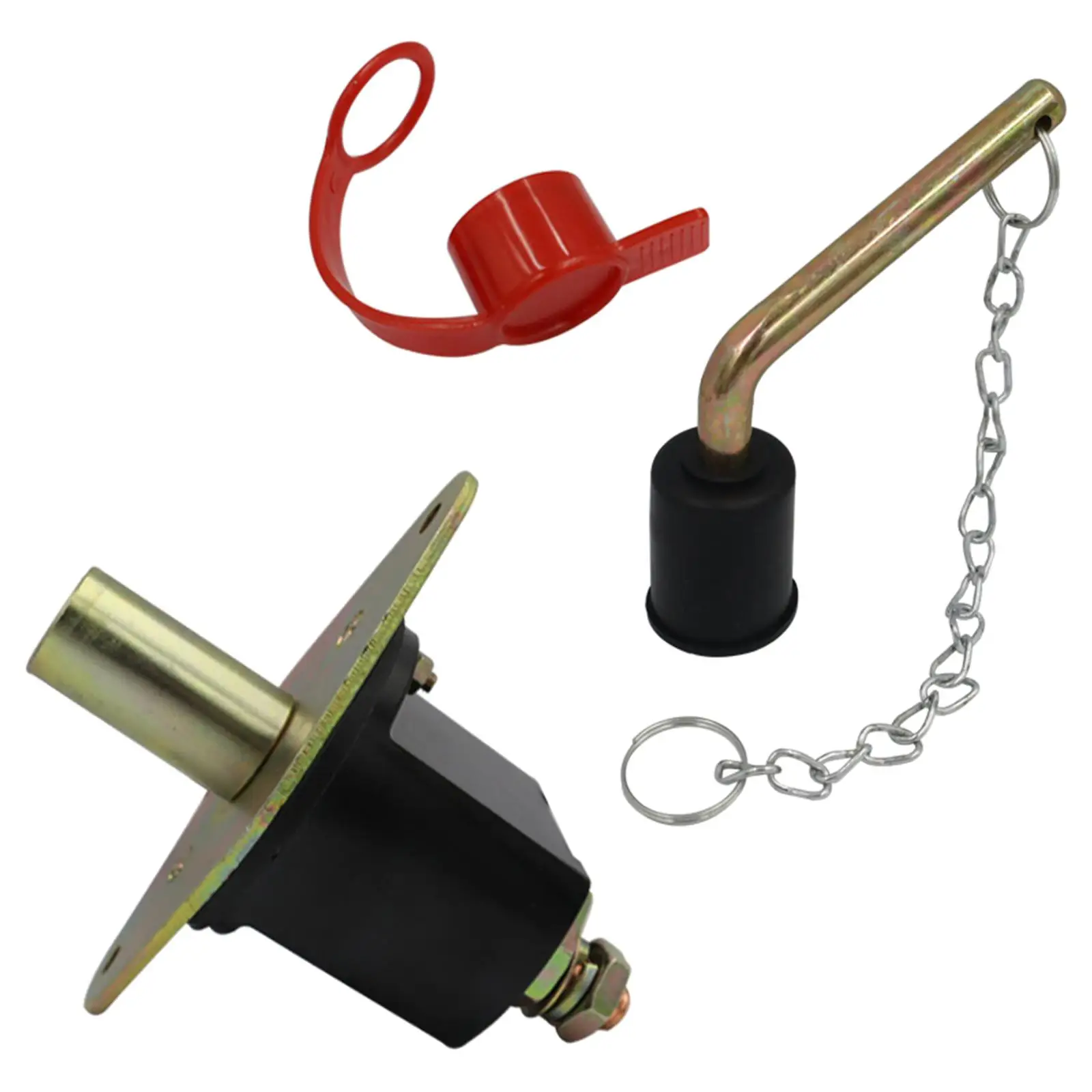 Interruttore Di Scollegamento Della Batteria 12V 300A, Tagliato, Con Catena Sospesa, Isolatore