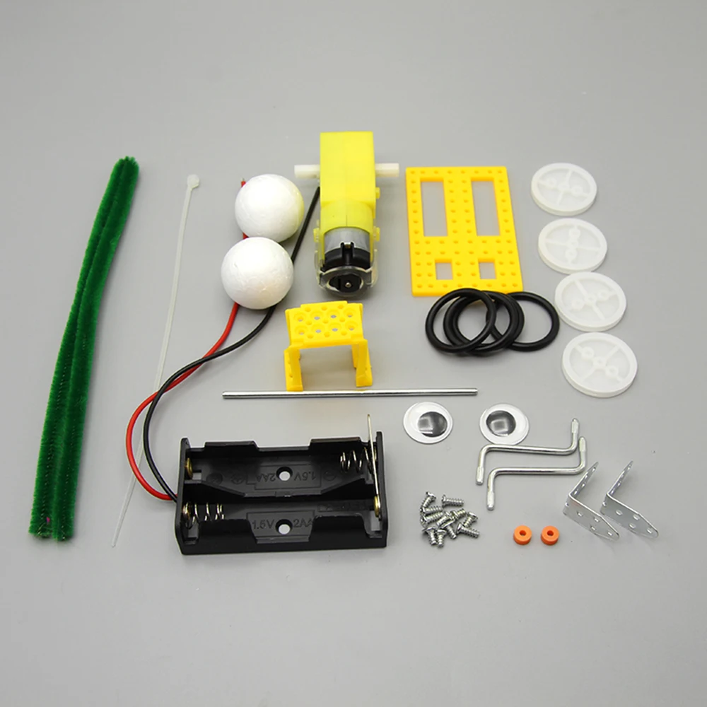귀여운 DIY 기계 파충류 Gizmo 간단한 과학 실험 교육 크리 에이 티브 장난감 물리학 교육 자료