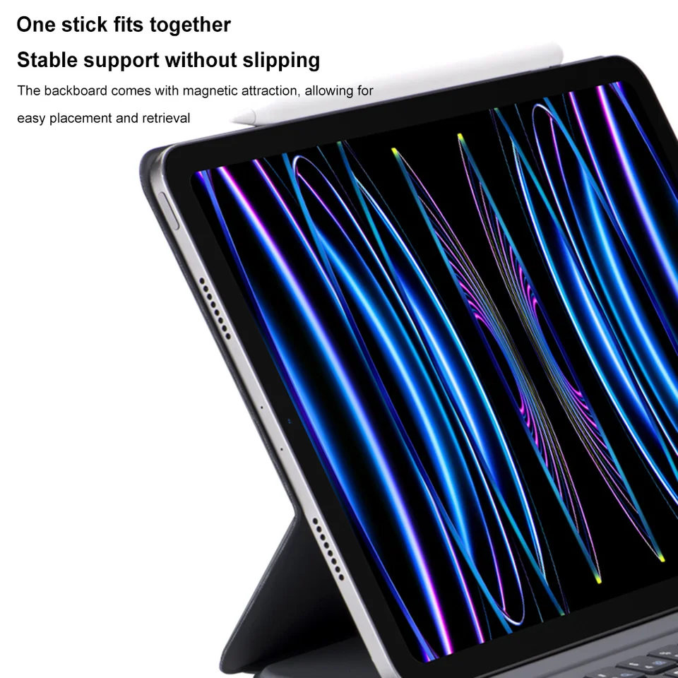 スマートキーボード用マジックフォリオケース,2つの視野角,iPad Pro 11