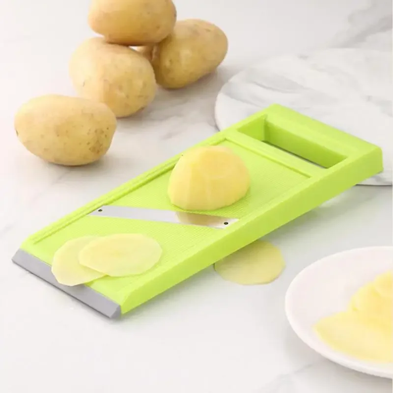 Vegetable Cutter Multifunctionele Vegetable Cutter With Steel Blade Mandoline Slicer Potato Peeler Carrot Cheese Grater Kitchen Accessories Tools
