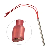 1 PC 230V GLOW Ignitor Hot Rod Ignitor ชุดเปลี่ยน 9.5*150 มม.300 W สแตนเลสสตีลเครื่องทําความร้อนสําหรับเม็ด Grills เตา P6 P9 4