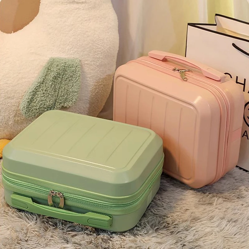 

2023 14-Inch Suitcases Student Receive Cosmetic Cases Small Portable Suitcases