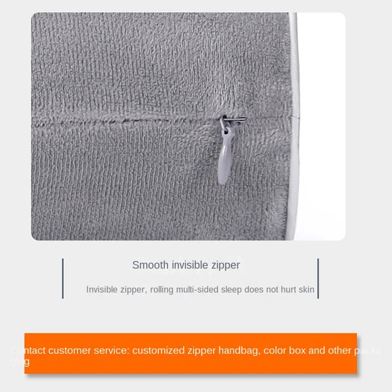 Memory Foam Round Pillow Neck Spine Lumbar Protection Pillow Maternity Pillow Soft Sleeping Orthopedic Pillows Bedding Pillow 이불 4