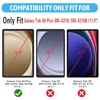 Case for Samsung Galaxy Tab A9+ (11 inch) A9 Plus 2023 PU Leather Cover Sleep Wake Function 360 Rotating Stand Protective Shell 2