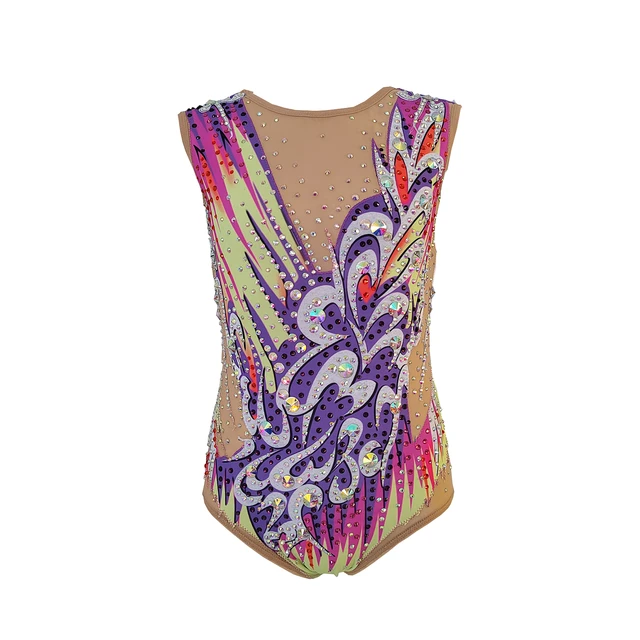 LIUHUO Girls Rhythmic Gymnastics Leotards Purple Women Dance Costumes  Competition : : Clothing, Shoes & Accessories