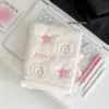 MINKYS Kawaii Fluffy Strap Ties A6 Kpop Photocard Binder Star Collect Book Idol Plush Photo Card Holder Photocards Album 6