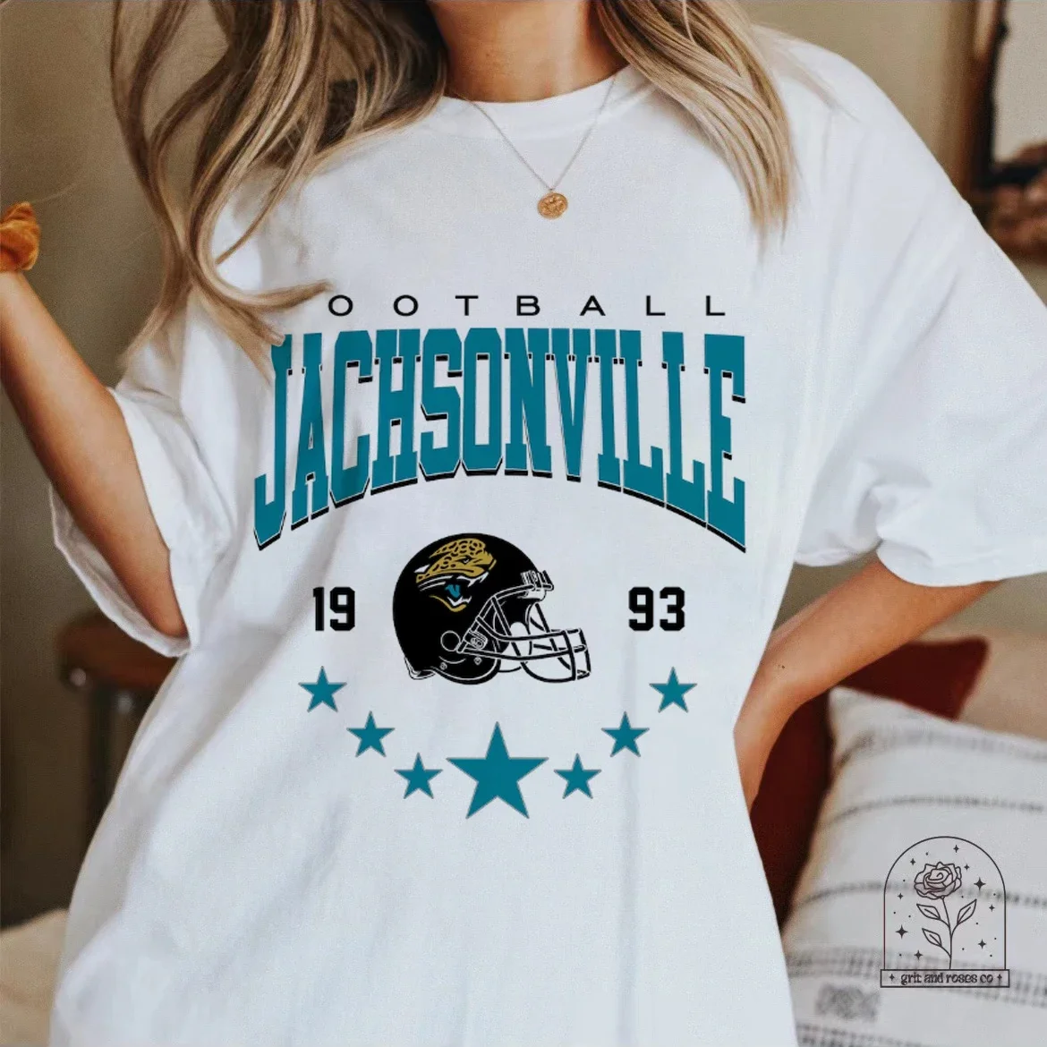 

Fashion Oversized Retro Style Football T-Shirt Cartoon Short Sleeved Travel T-Shirt Top Sweet T-Shirt Women's O-Neck T-Shirt.