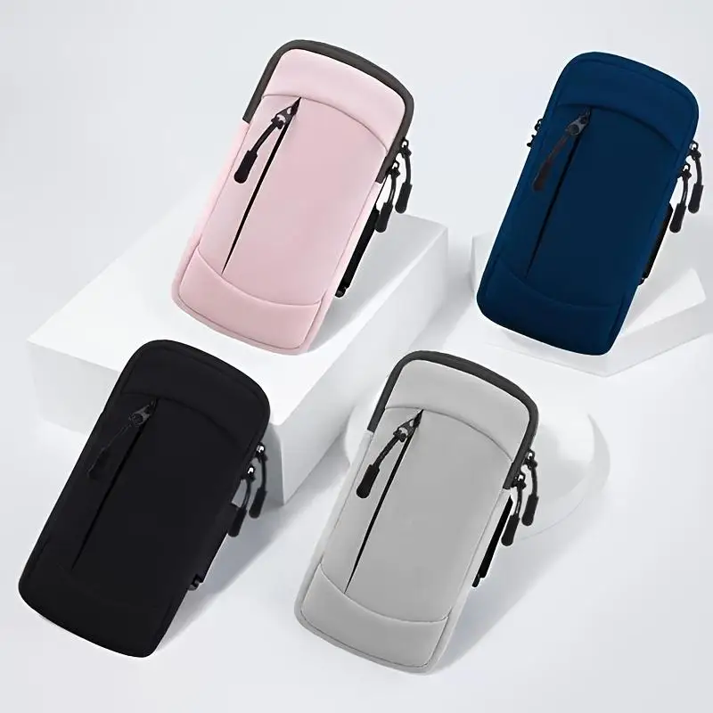Running Armband Bag Phone Case Universal Sports Armband Arm Pouch Phone Holder Mobile Waterproof Wrist Band