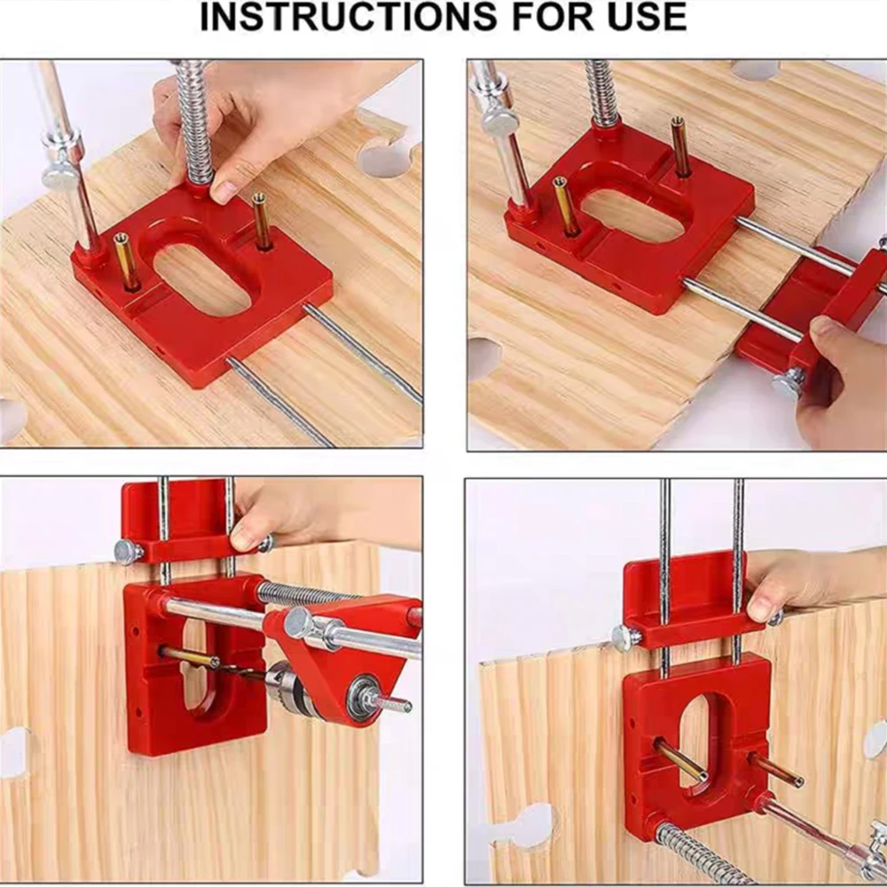 Electric Drill Hole Locator Adjustable Punch Hole Stand Holder drill locator