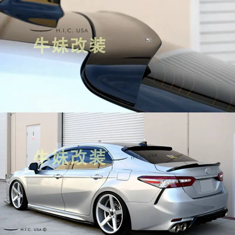 

Car Tail Wing Decoration Rear Trunk Spoiler For Toyota Camry Roof Spoiler Sunshade Accessories 2018+ Year