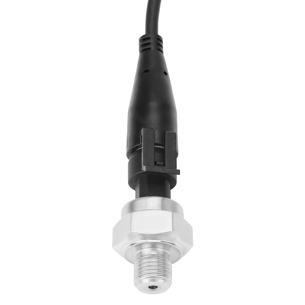 DC 5V G1/4" Pressure Transducer Sensor Input 5V Output 0.5-4.5V / 0-5V for Water Gas Oil 10/30/80/100/150/200/300/500PSI