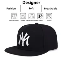 Chapeaux hip-hop brodés de lettres unisexes, casquettes de baseball décontractées réglables, chapeau de protection solaire, extérieur 6