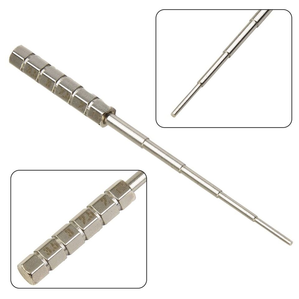 1.5/2/2.5/3/3.5mm Wire Winding Rod Stainless Steel Manual Tools Accessories Wrapping Wire Wrapping Wire Jig Tool Wire