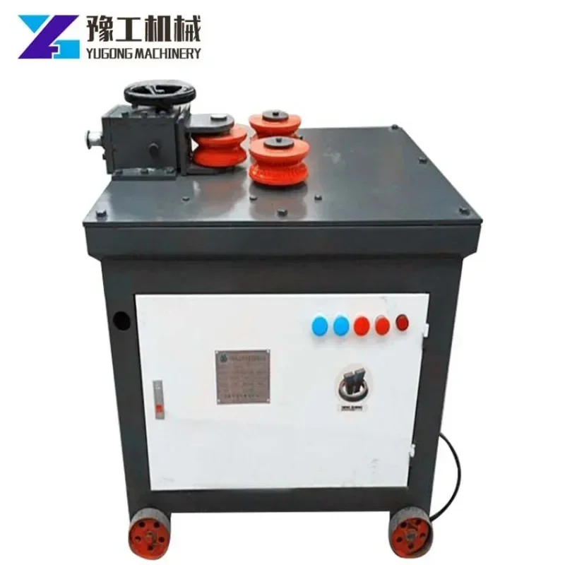 

China 32mm 40mm 42mm Spiral Bender Wrought Iron Bending Machine Automatic Steel Bar Rebar Bending Machine