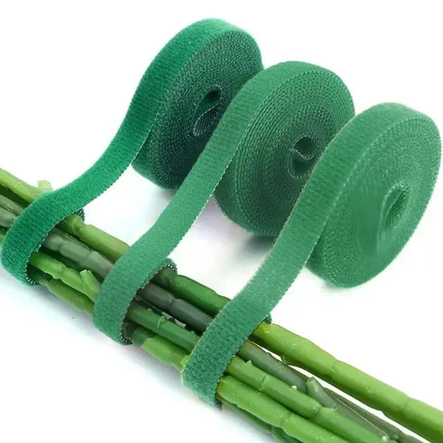 1 Roll Nylon Plant Ties Plant Bandage Hook Loop Adjustable Bandage Garden Hook Loop Bamboo Cane Wrap Support Garden Accessories 3