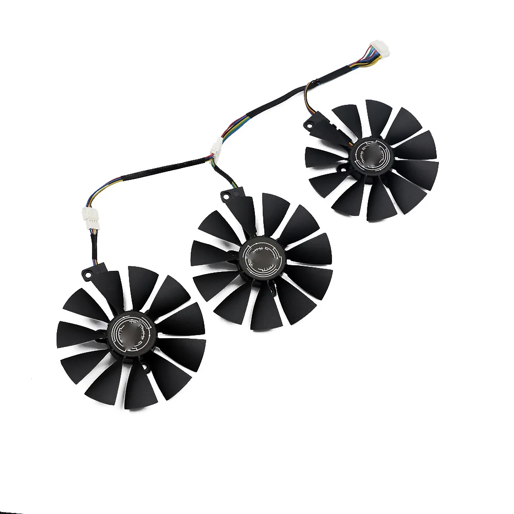 Ventilador de Placa Gráfica para Asus Rog Strix Geforce Rtx 2060 2070 Ventilador de Placa de Vídeo 87 mm T129215sl T129215sh Rtx2060 Rtx2070 Novo - Imagem 6