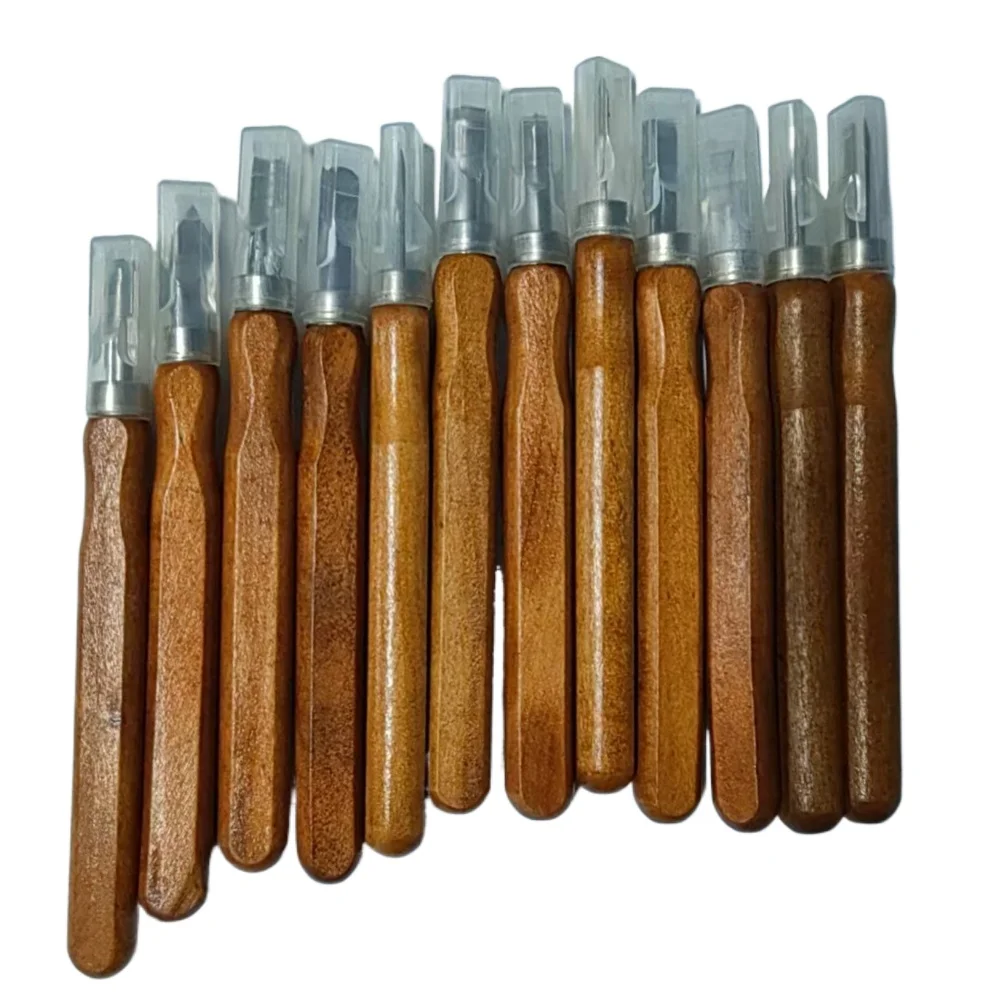 Carving Knife Set Wood Carving Chisel Knife with Sharpening Stone Carbon Steel Woodworking Beginner Tools DIY Hand